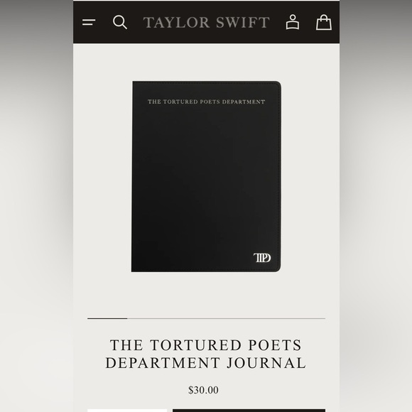 The Tortured Poets Department Journal - Picture 1 of 6
